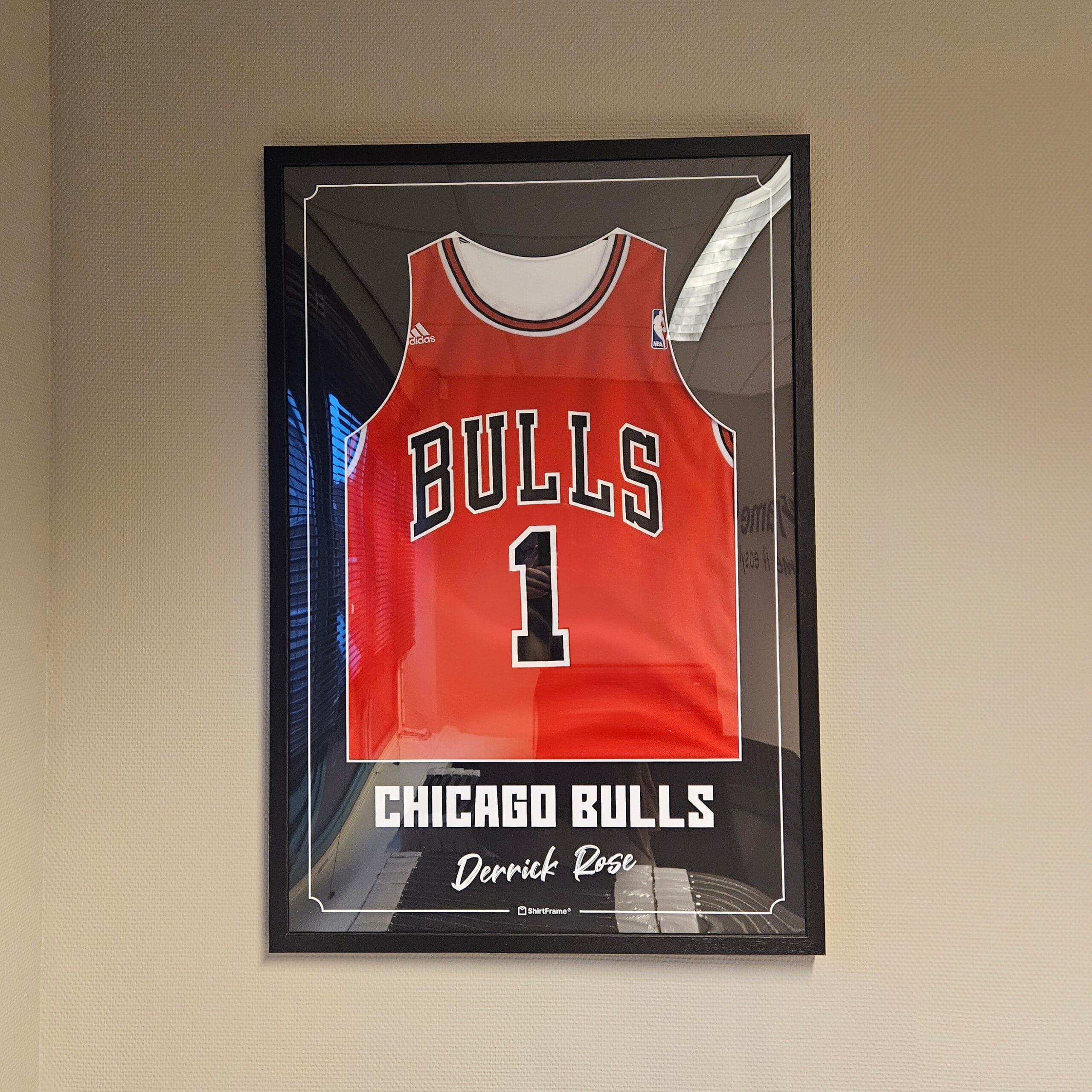 Enmarcar una camiseta de baloncesto